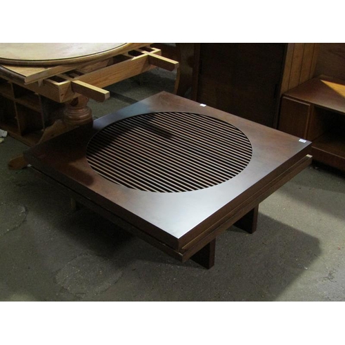 917 - MAHOGANY COFFEE TABLE