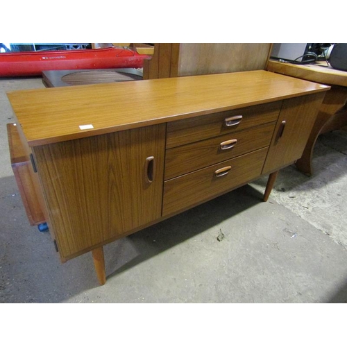 882 - TEAK EFFECT SIDEBOARD