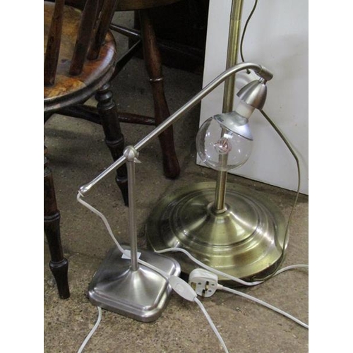 934 - ANGLE POISE LAMP; STANDARD LAMP