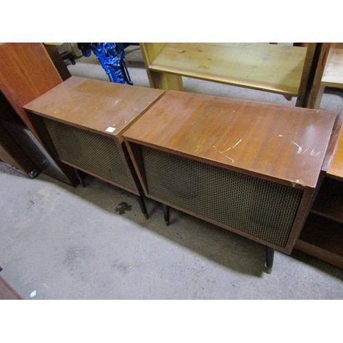 867A - PAIR OF VINTAGE HMV SPEAKERS