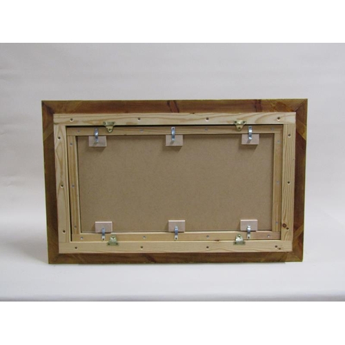 1046 - GILT MOULDED PICTURE FRAME, 53CM X 83CM