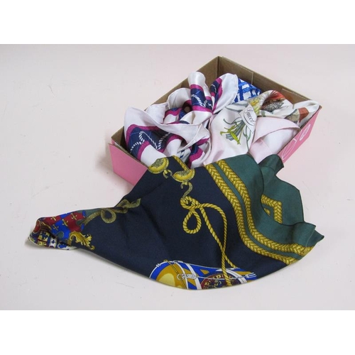 1171 - LADIES DESIGNER SILK SCARVES INC. GUCCI