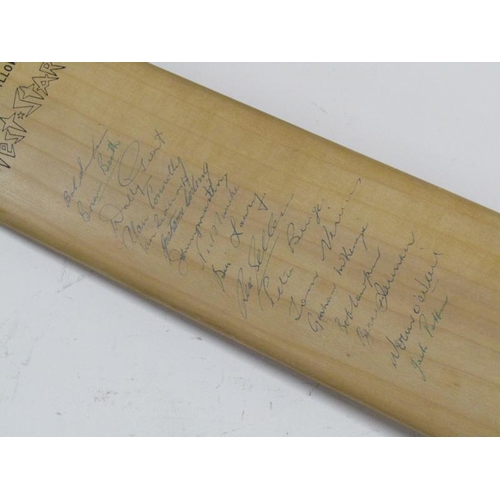 1179 - DUNLOP NORMAN O'NEILL AUTOGRAPHED BAT - 85cms L