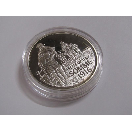 1269 - 2006 5oz SILVER COMMEMORATIVE 90th ANNIVERSARY OF THE BATTLE OF THE SOMME