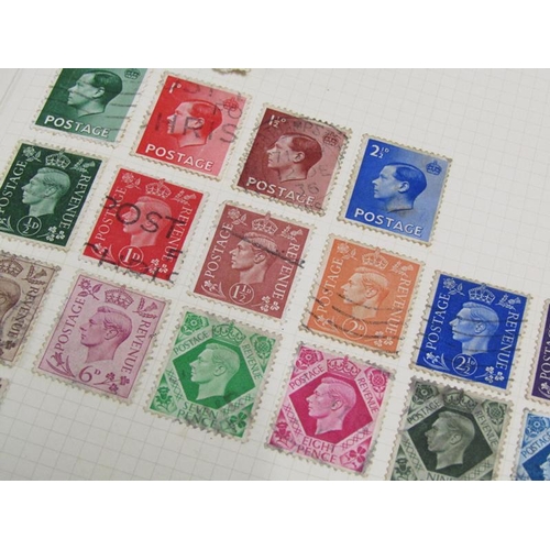 1295 - THREE ALBUMS OF EARLY 20C POSTAGE STAMPS