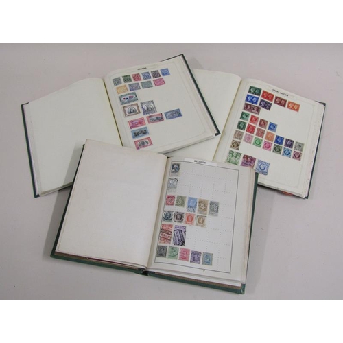 1295 - THREE ALBUMS OF EARLY 20C POSTAGE STAMPS