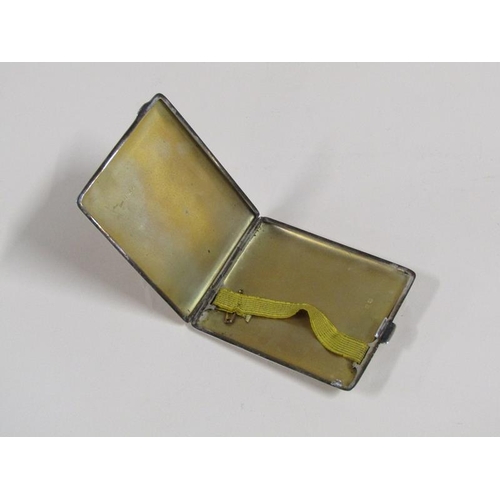 1360 - SILVER ENGINE TURNED CIGARETTE BOX, 3.4ozt