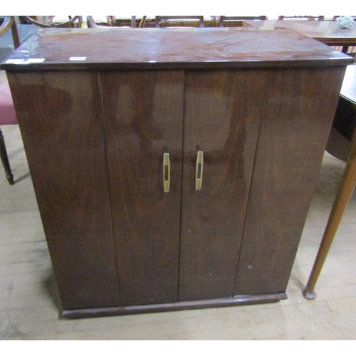 1684 - 1950'S TELEVISION SET IN CASE, 72CM W 82CM H