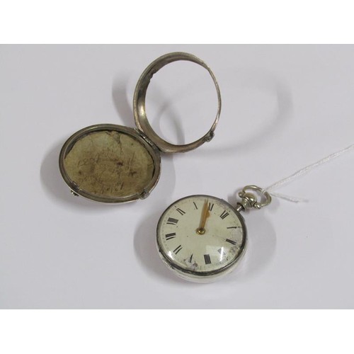 1247A - SILVER CASED POCKET WATCH