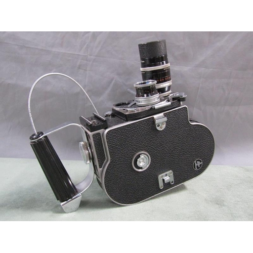 1101 - BOLEX H16 REFLEX CAMERA IN CASE, 26CM W