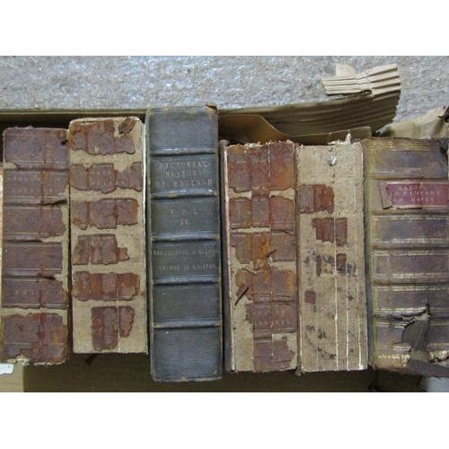 359 - ANTIQUE LEATHER BOUND BOOKS