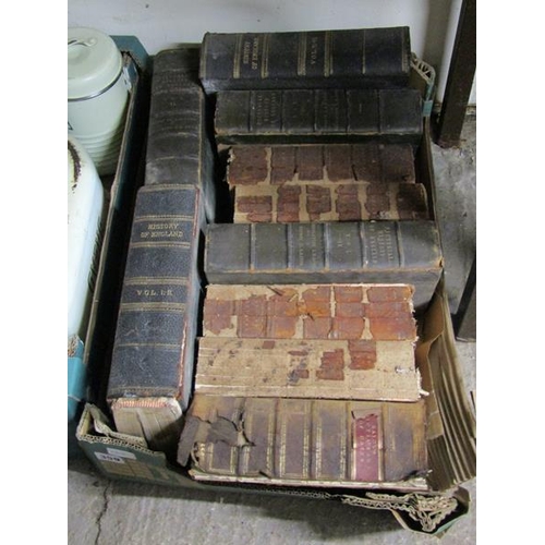 359 - ANTIQUE LEATHER BOUND BOOKS