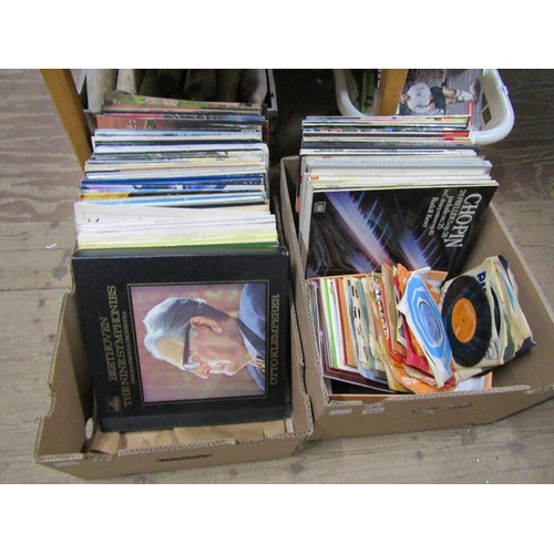 244 - TWO BOXES OF RECORDS - CLASSICAL