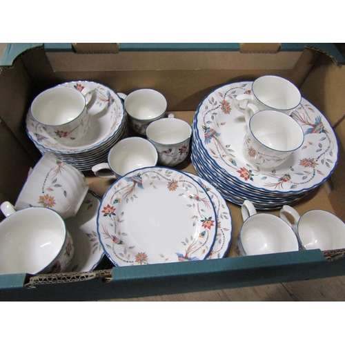 340 - BOX OF BARRATTS TEA AND TABLEWARES