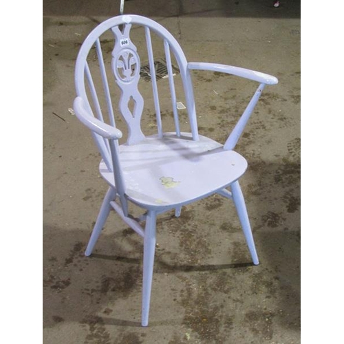 606 - PAINTED ERCOL ARMCHAIR