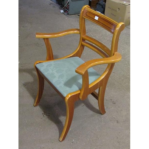 610 - FOUR REGENCY STYLE DINING CHAIRS