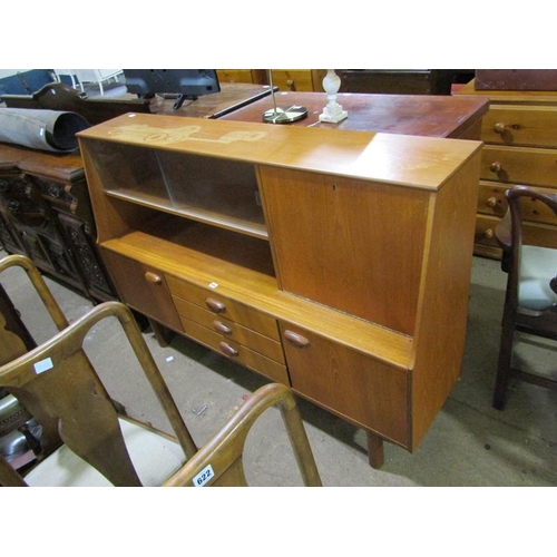 635 - TEAK SIDEBOARD