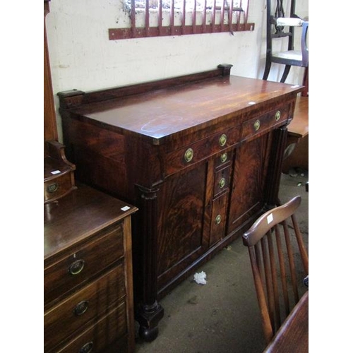 707 - 19C MAHOGANY DINING ROOM CABINET