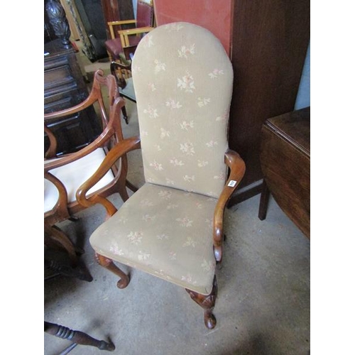 717 - 1930'S OAK ARMCHAIR