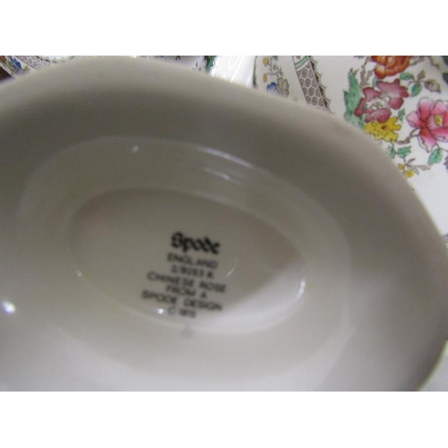 455 - SPODE CHINESE ROSE TABLEWARES