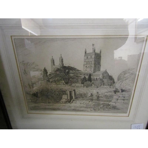 463 - QTY OF FRAMED ETCHINGS