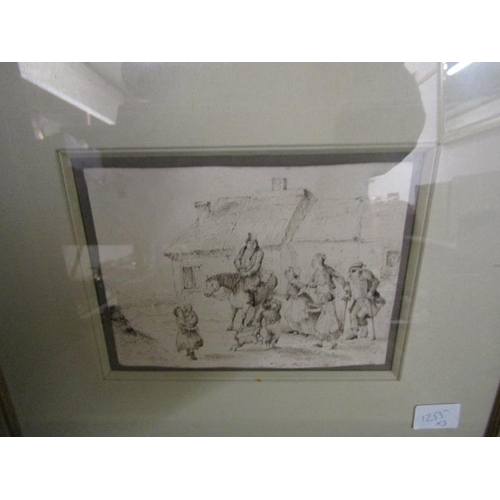 463 - QTY OF FRAMED ETCHINGS