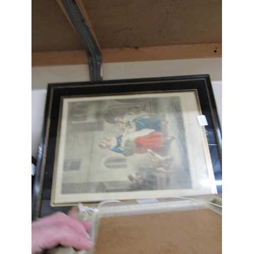 483 - QTY OF FRAMED PRINTS - CRIES OF LONDON