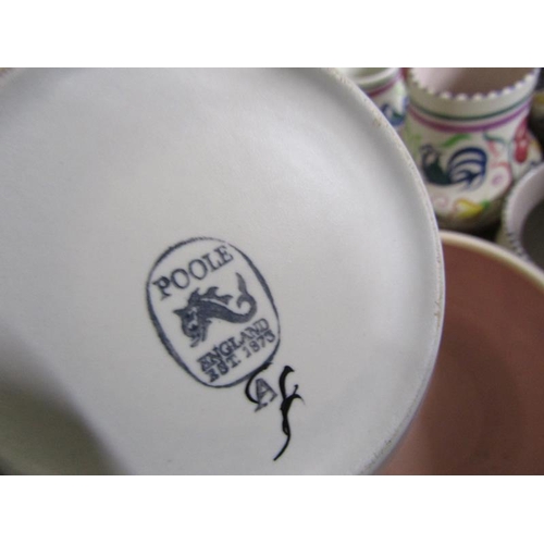 512 - POOLE POTTERY VASES AND BOWLS