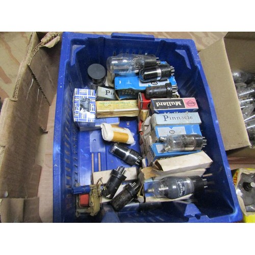 175 - BOX OF RADIO VALVES