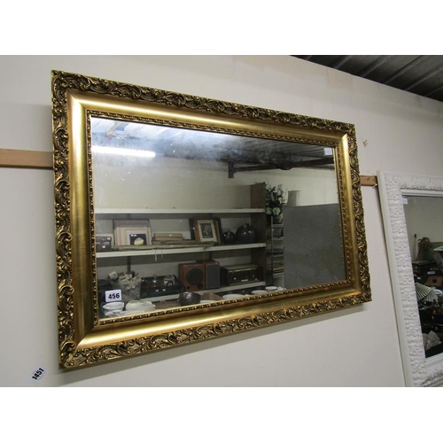 456 - GILT FRAMED MIRROR