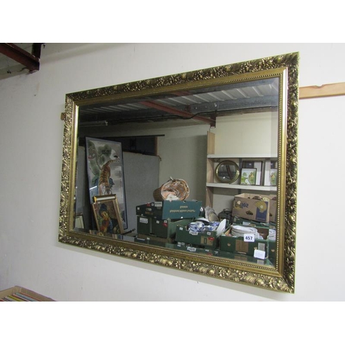 457 - GILT FRAMED MIRROR