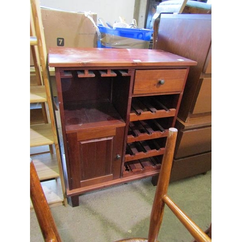 783 - WINE RACK CABINET