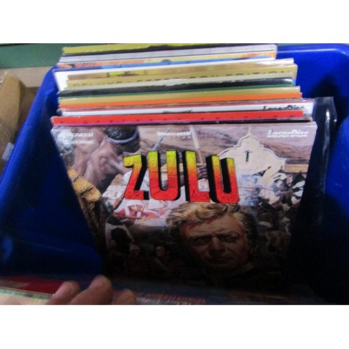 251 - BOX OF LASERDISC'S