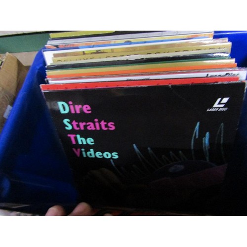 251 - BOX OF LASERDISC'S