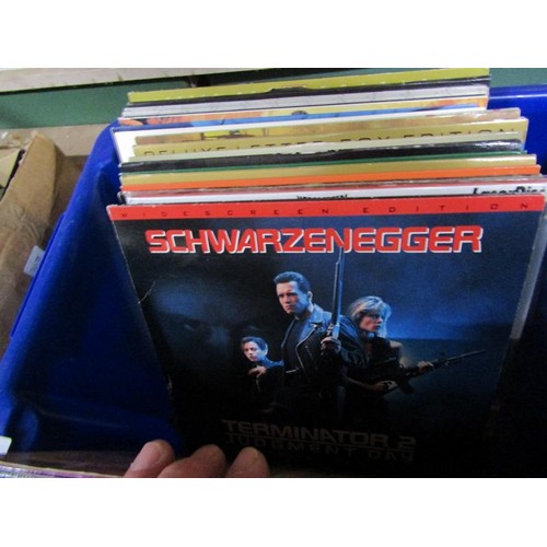 251 - BOX OF LASERDISC'S