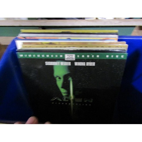 251 - BOX OF LASERDISC'S