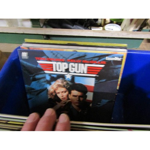 251 - BOX OF LASERDISC'S