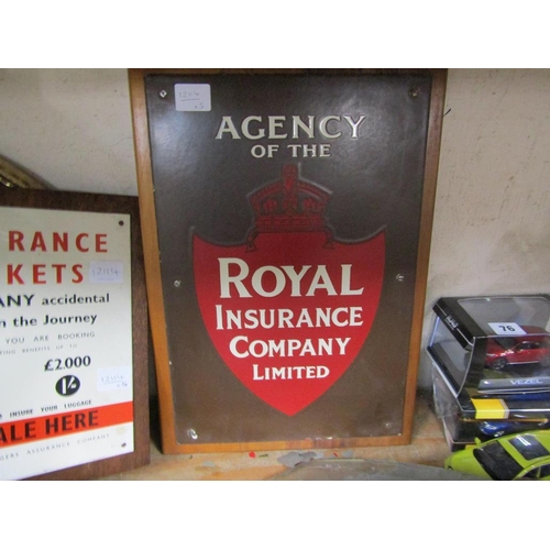 79 - ADVERTISING PLAQUES, GLASS, ENAMEL ETC