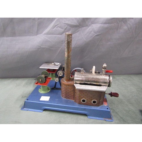 1338 - LIVE STEAM FACTORY MAMOD 28cms W AT BASE