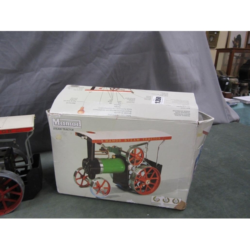 1350 - MAMOD LIVE STEAM TRACTOR, 33cms L