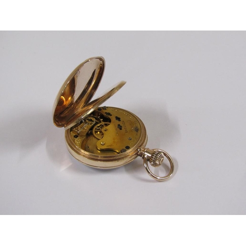 53 - An American Waltham Watch Co. 10ct gold cased pocket watch, 48g overall.