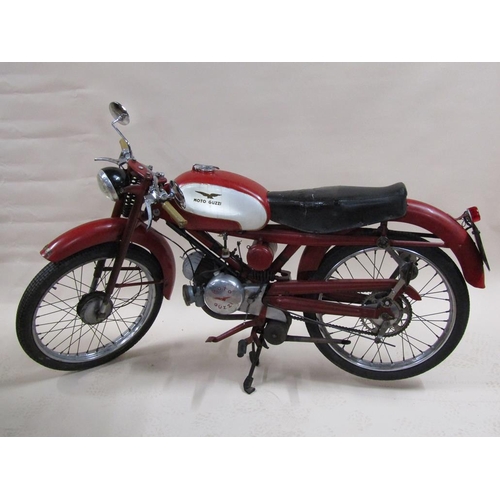 2 - A 1956 Moto Guzzi cardellino 73cc motorcycle, registration 941 UYN (v5 present)