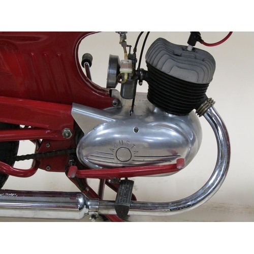 3 - A 1956 MV Augusta 125cc Super Pullman  motorcycle, registration 705 XVS, frame number 900134, engine... 