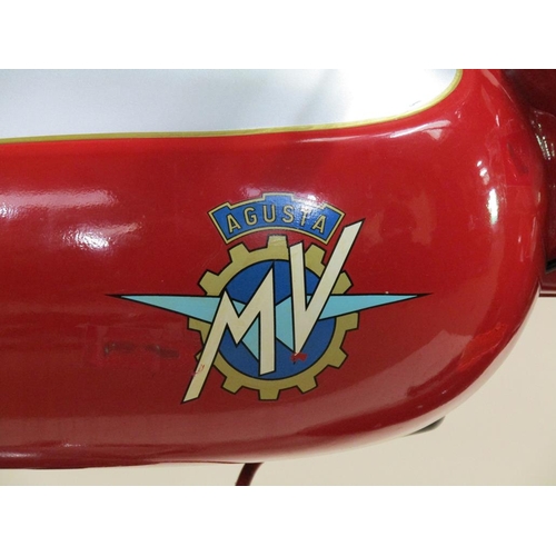 3 - A 1956 MV Augusta 125cc Super Pullman  motorcycle, registration 705 XVS, frame number 900134, engine... 