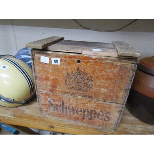 88 - SCHWEPPES DRINK CRATE