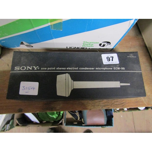 97 - SONY MICROPHONE