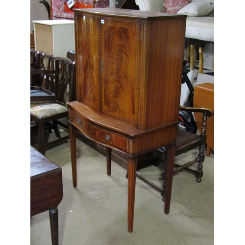 608 - REPRODUCTION INLAID CABINET