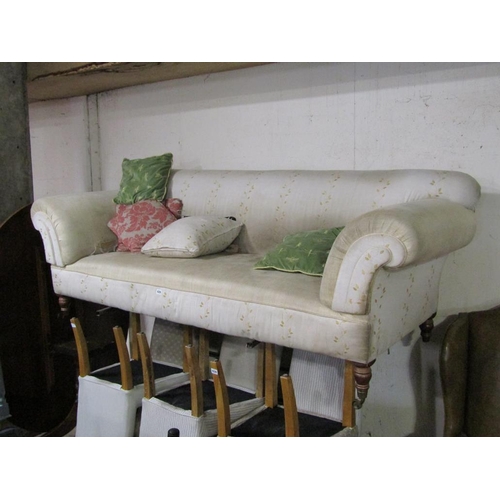 629 - VICTORIAN STYLE SOFA