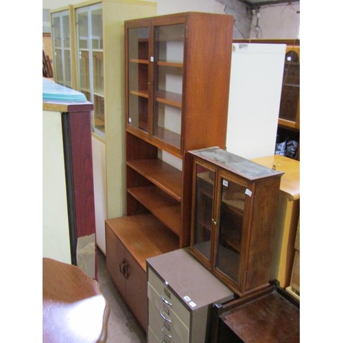 791 - TEAK WALL UNIT