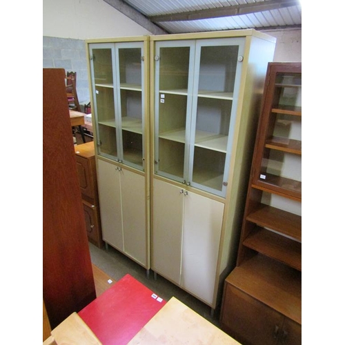 792 - TWO MODERN CUPBOARDS